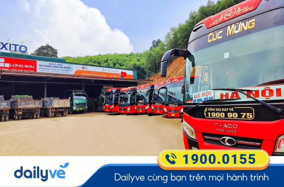 Nhà xe Cúc Mừng tuyến Hà Nội đi Nghệ An