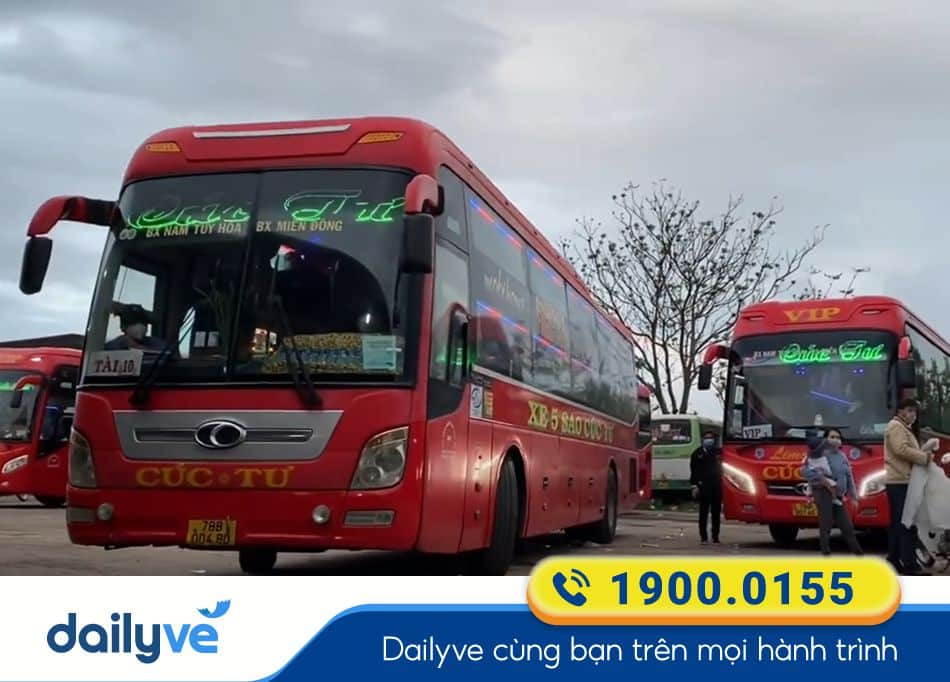 Nhà xe Cúc Tư Sài Gòn - Tuy Hòa