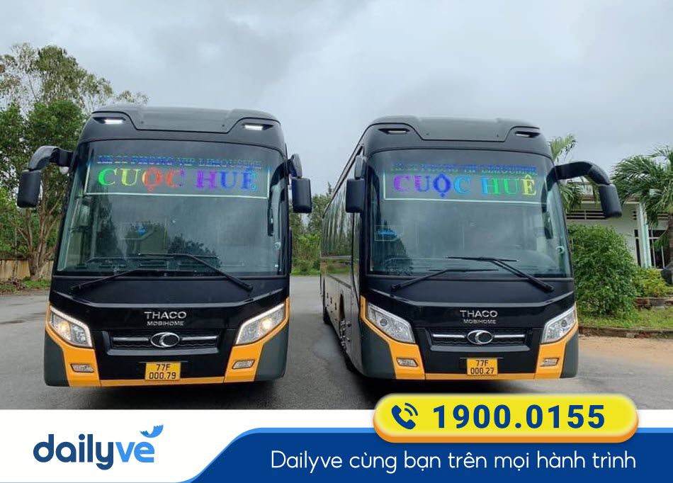 Nhà xe Cuộc Huê Bình Định đi Sài Gòn
