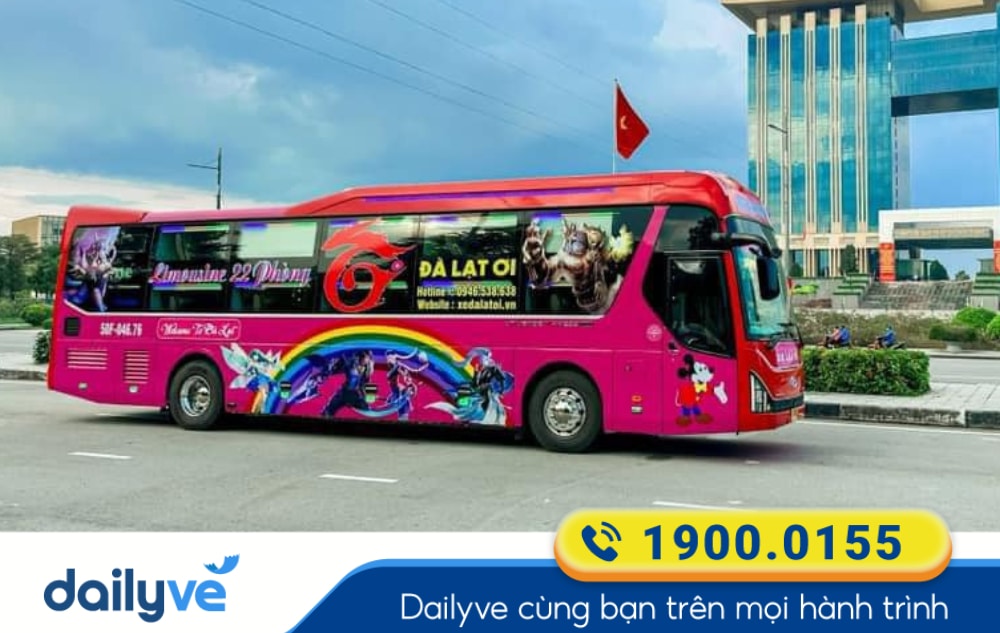 Nhà xe Đà Lạt Ơi tuyến Đà Lạt Lâm Đồng đi Sài Gòn