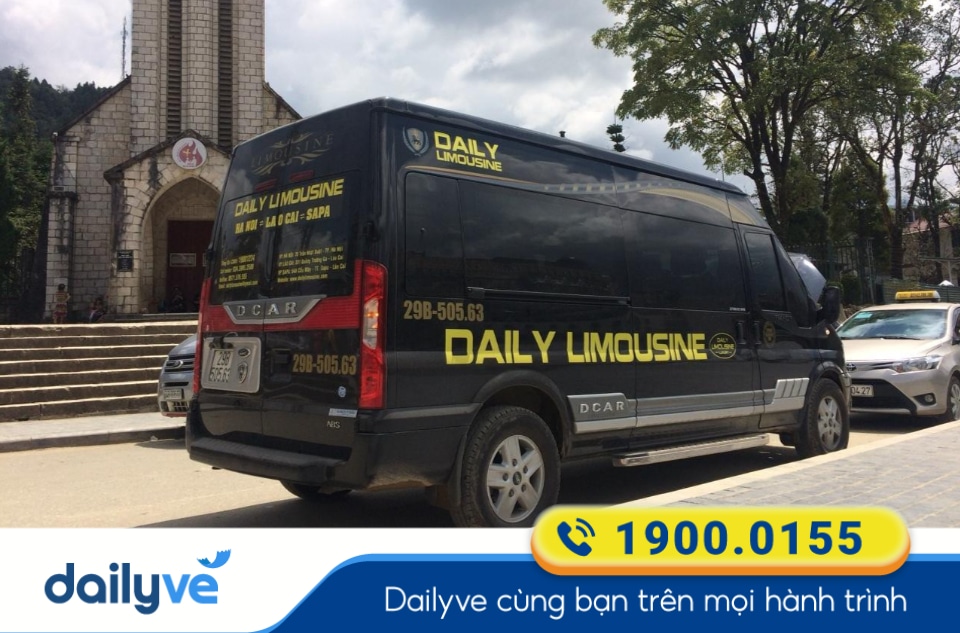 Nhà xe Daily Limousine tuyến Hà Nội đi Yên Bái