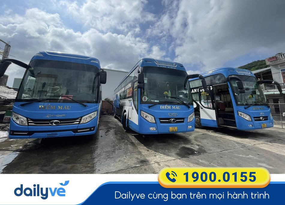 Nhà xe Điểm Màu Sài Gòn đi Bình Định