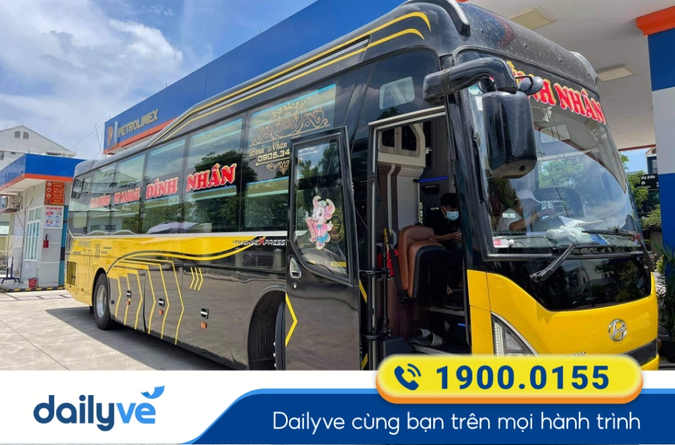 Nhà xe Đình Nhân tuyến Sài Gòn đi Đà Nẵng