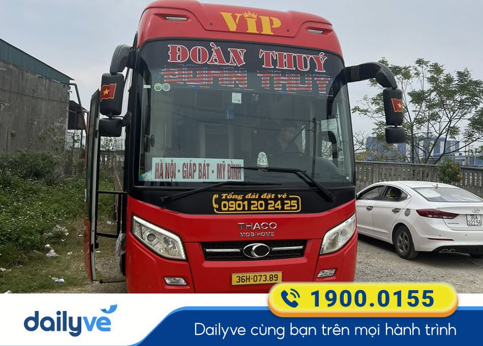 Nhà xe Đoàn Thúy Thanh Hóa đi Hà Nội