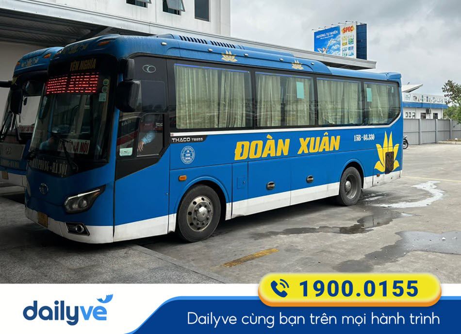 Nhà xe Đoàn Xuân bến xe Yên Nghĩa đi Hải Phòng
