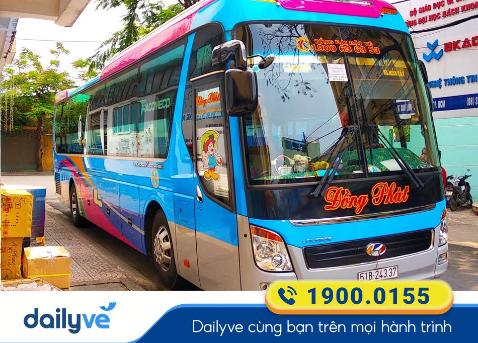 Nhà xe Đồng Phát Sài Gòn đi An Giang