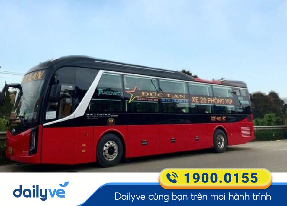 Nhà xe Đức Lan tuyến Hà Nội - Vinh