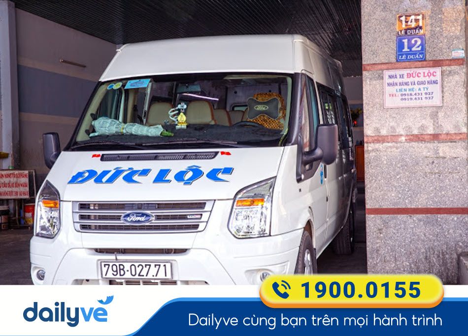 Nhà xe Đức Lộc Phan Rang đi Nha Trang - Khánh Hòa