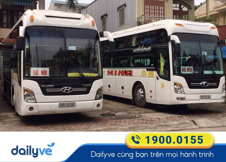 Nhà xe Dũng Minh Hà Nội đi Hà Tĩnh