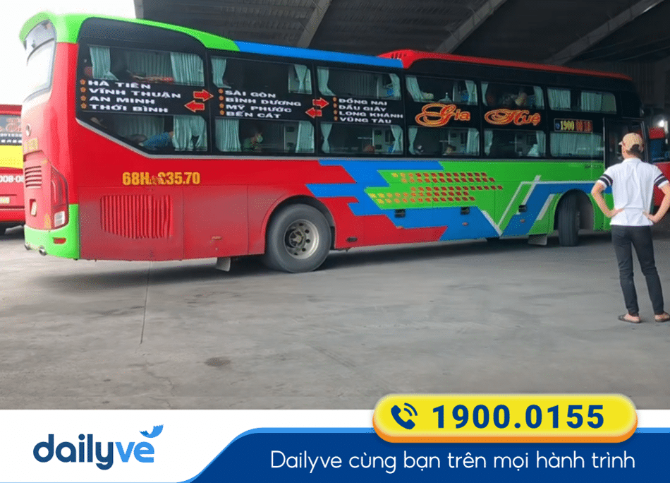 Nhà xe Gia Huệ Sài Gìn - Kiên Giang