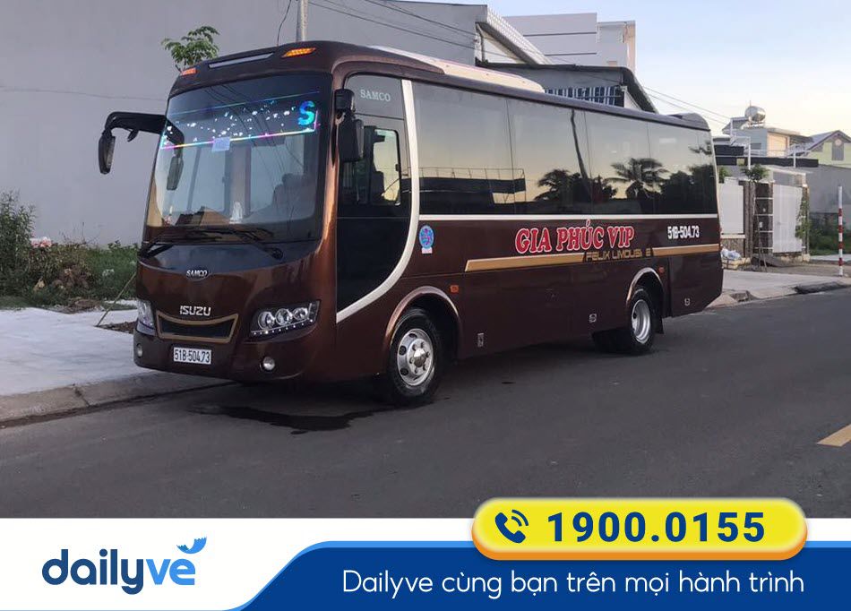 Nhà xe Gia Phúc đi Cam Ranh từ Đồng Nai