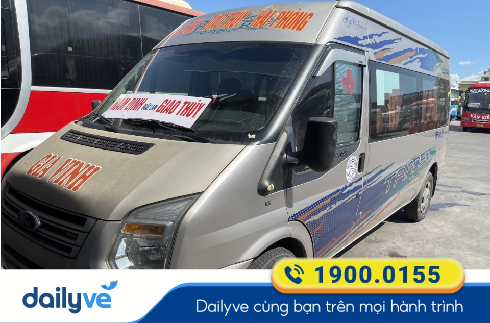 Nhà xe Gia Vinh Giao Thủy tuyến Nam Định đi Hải Phòng