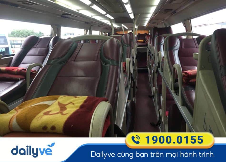 Dòng xe giường nằm 40 chỗ của nhà xe Giáp Diệp