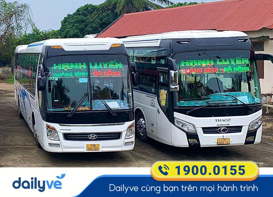 Nhà xe Hạnh Luyến Quảng Bình đi Đà Nẵng