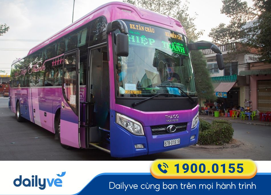 Nhà xe Hiệp Thành An Giang đi Sài Gòn