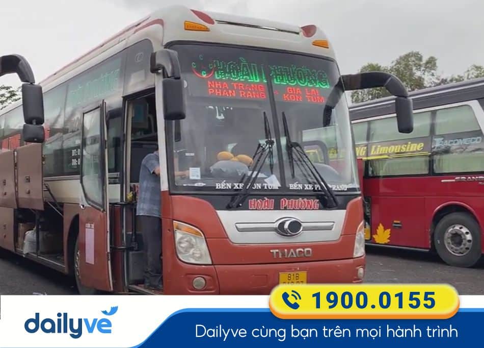 Nhà xe Hoài Phương Nha Trang đi Gia Lai