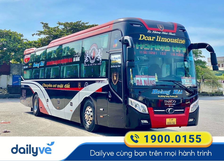 Nhà xe Hoàng Hải Limousine Đắk Lắk đi Thái Bình