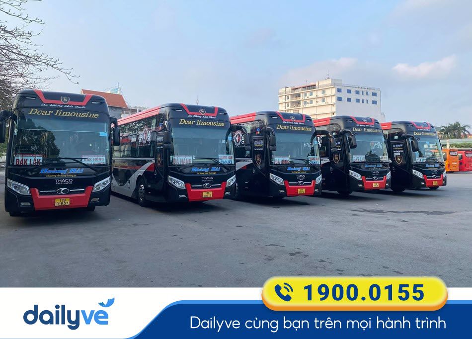 Nhà xe Hoànng Hải Limousine Thái Bình đi Huế