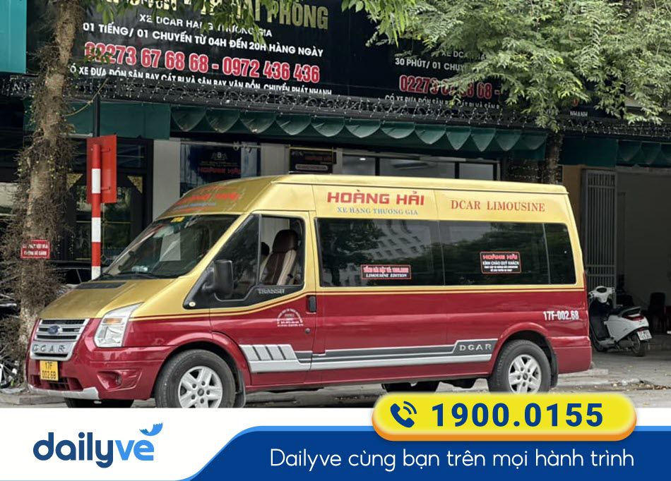 Nhà xe Hoàng Hải Limousine Thái Bình đi Vân Đồn - Quảng Ninh
