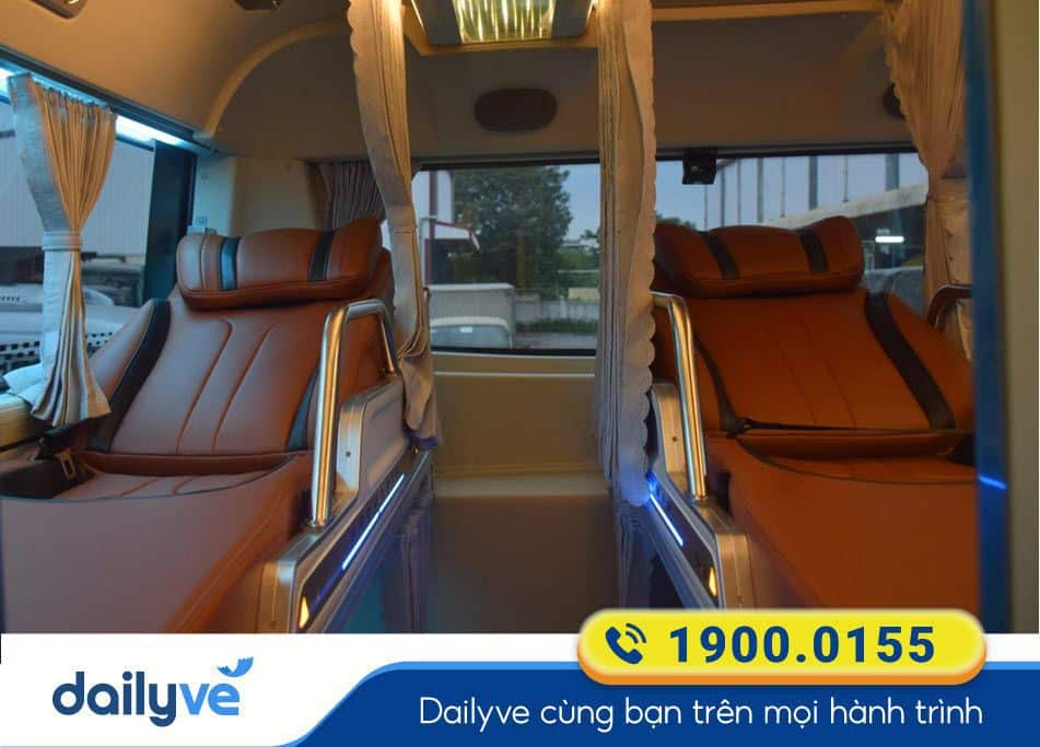 Dòng xe hiện đại của nhà xe Hoàng Huy Limousine Quảng Ngãi
