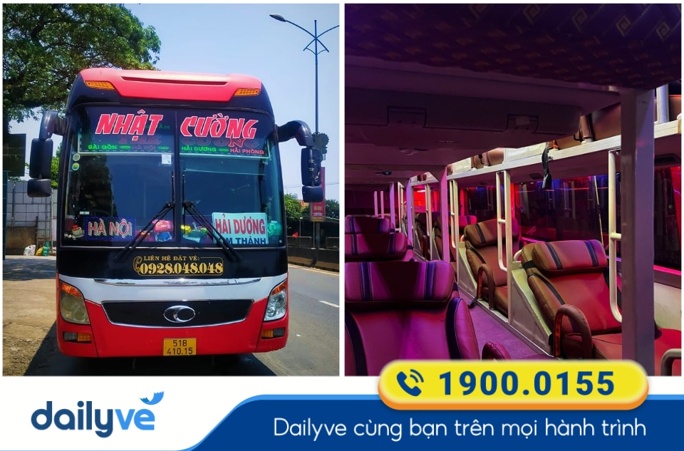 Nhà xe Hoàng Long Nhật Cường tuyến Hà Nội đi Sài Gòn
