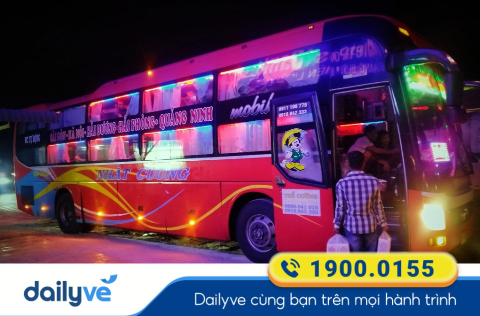 Nhà xe Hoàng Long (Nhật Cường) tuyến Sài Gòn đi Hà Nội