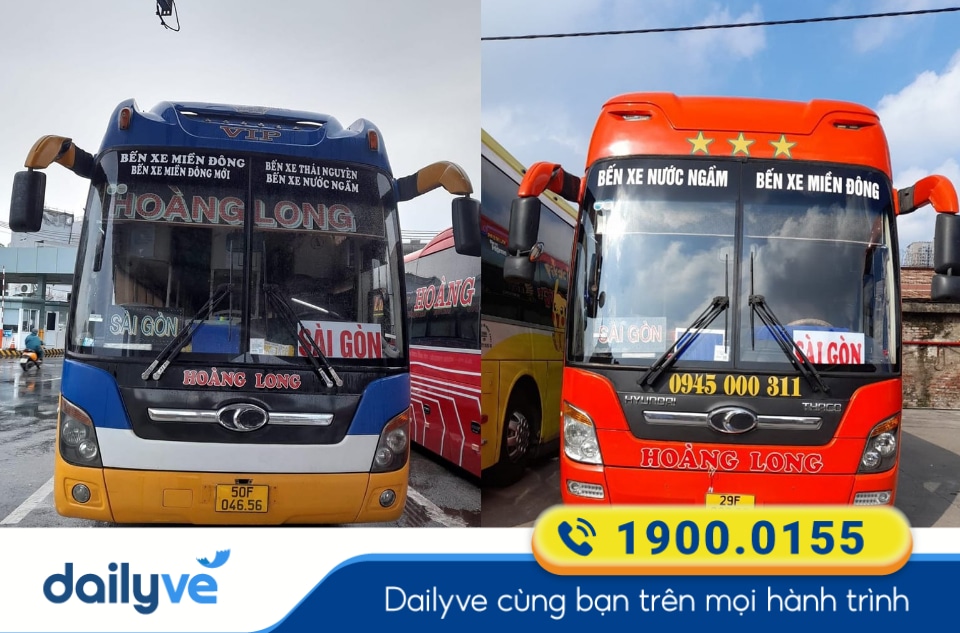 Nhà xe Hoàng Long tuyến Hà Nội đi Hải Phòng