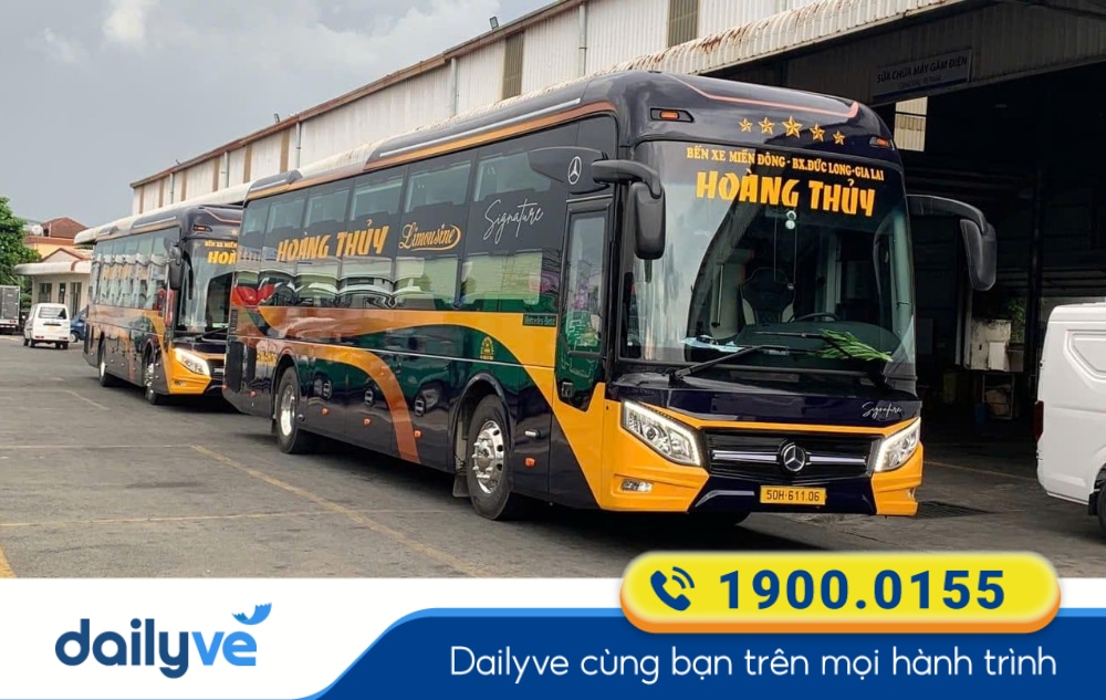 Nhà xe Hoàng Thủy tuyến Pleiku Gia Lai đi Sài Gòn
