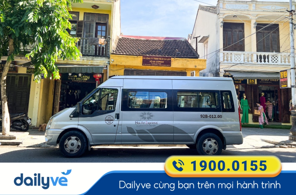 Nhà xe Hội An Express tuyến Đà Nẵng đi Hội An Quảng Nam