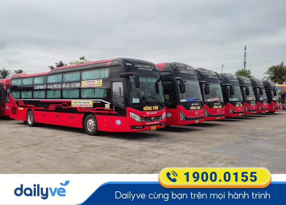 Nhà xe Hồng Sơn Sài Gòn đi Phú Yên