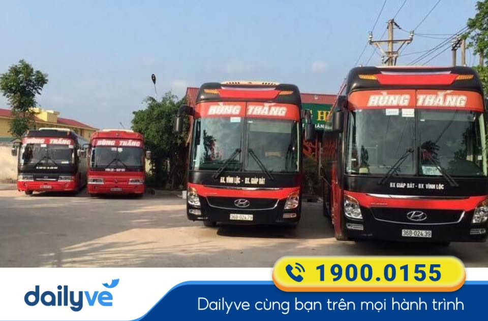 Nhà xe Hùng Thắng tuyến Thanh Hóa đi Hà Nội