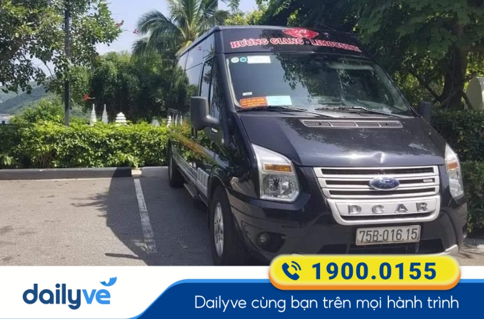 Nhà xe Hương Giang Limousine tuyến Huế Thừa Thiên Huế đi Đà Nẵng