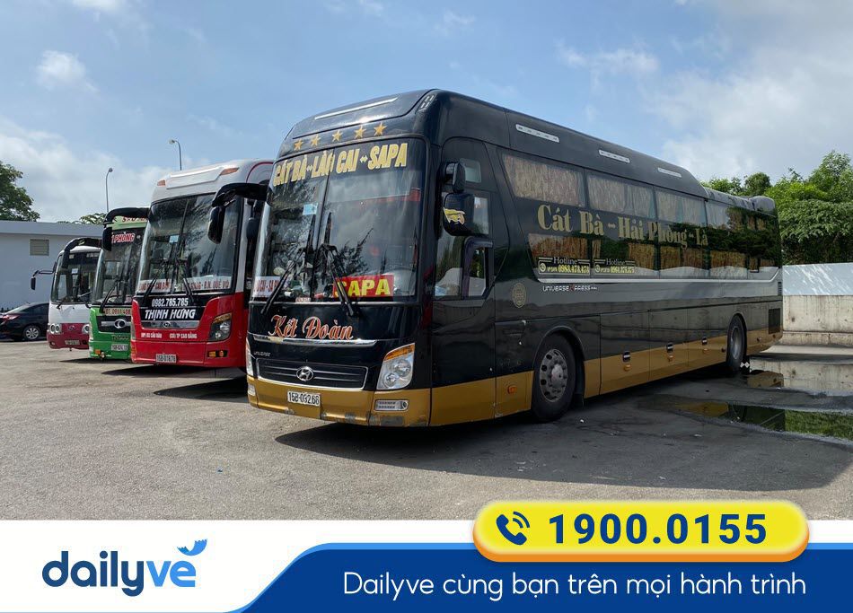 Nhà xe Kết Đoàn Lào Cai - Hải Phòng