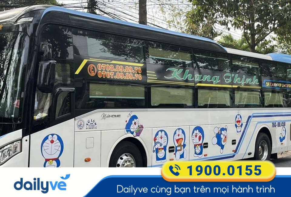 Nhà xe Khang Thịnh tuyến Sài Gòn đi Bình Định