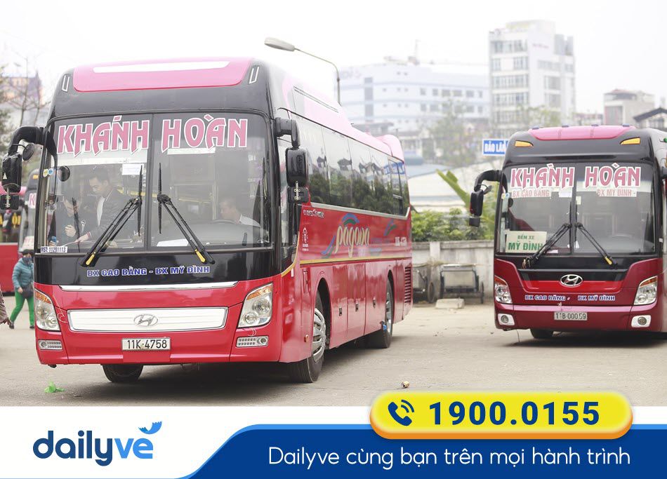 Nhà xe Khánh Hoàn Hà Nội đi Cao Bằng