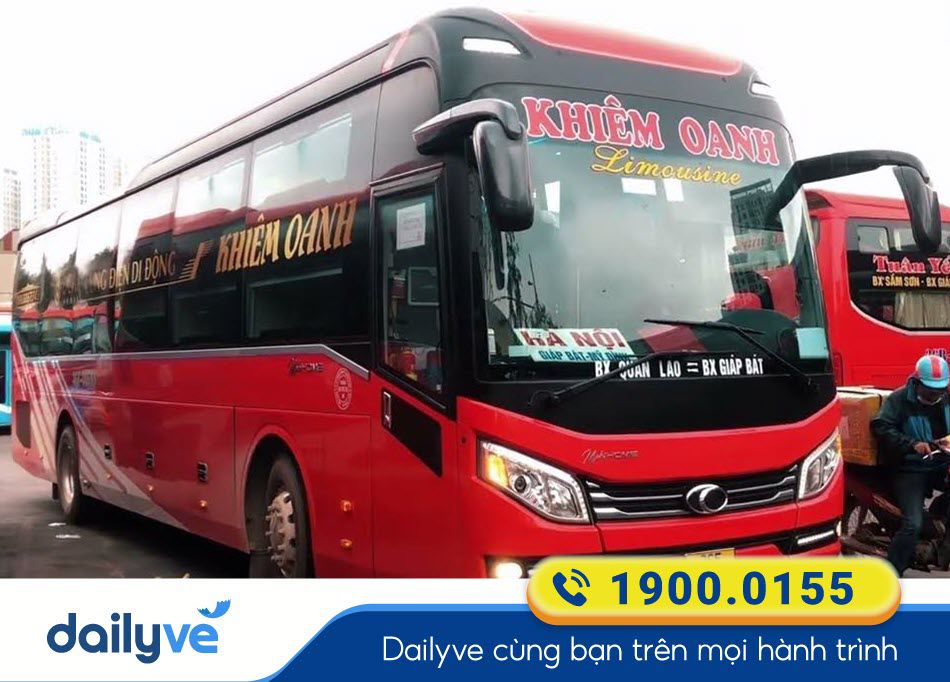 Nhà xe Khiêm Oanh Hà Nội đi Thanh Hóa