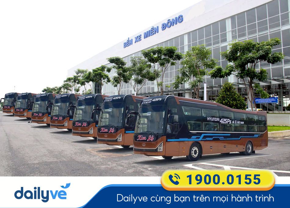 Nhà xe Kim Lý Sài Gòn đi Đắk Nông