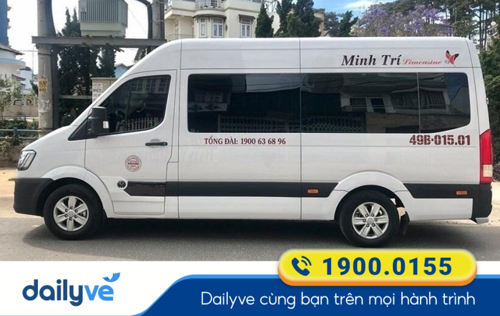 Nhà xe LH Minh Trí tuyến Nha Trang Khánh Hòa đi Đà Lạt Lâm Đồng