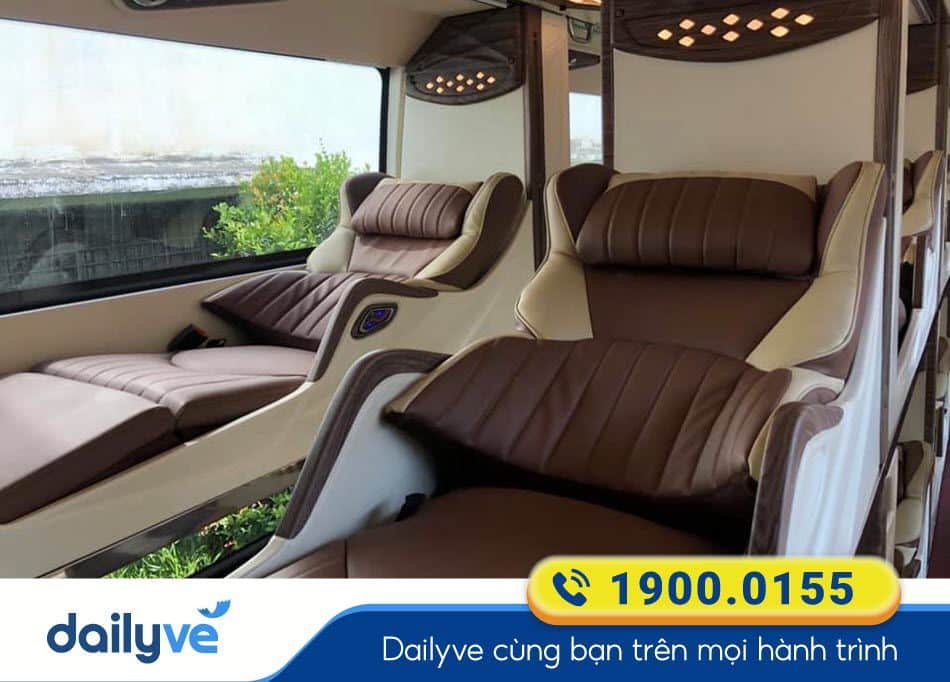 Dòng xe Limousine 32 phòng của xe khách Liên Hưng