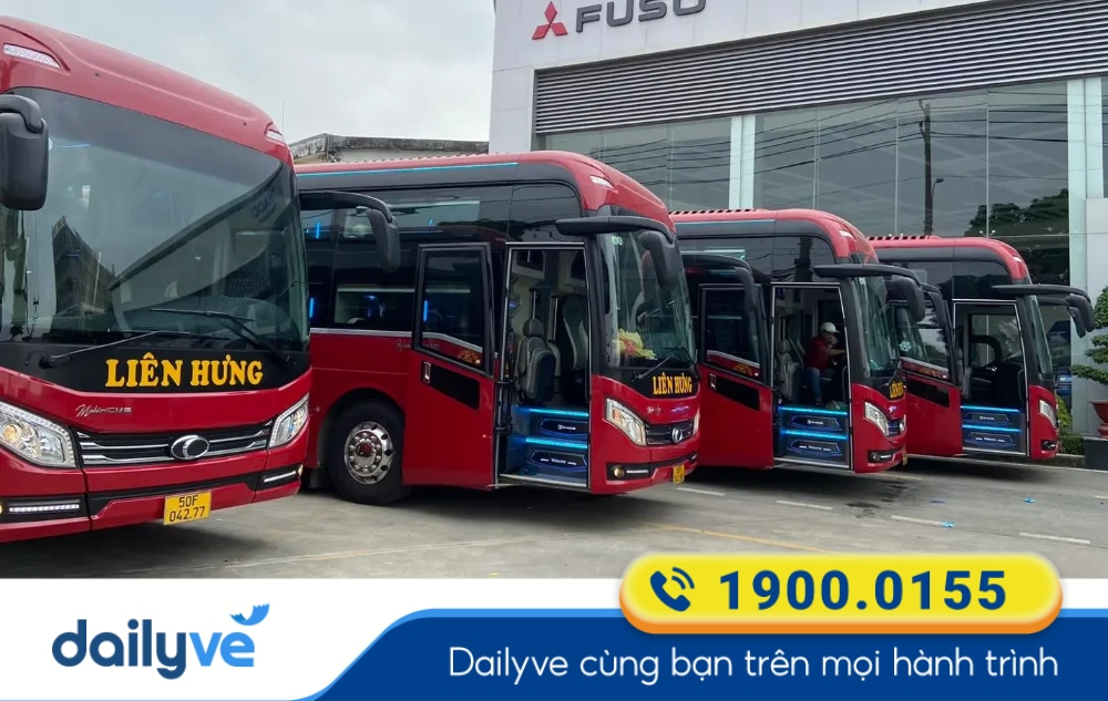 Nhà xe Liên Hưng tuyến Nha Trang Khánh Hòa đi Sài Gòn