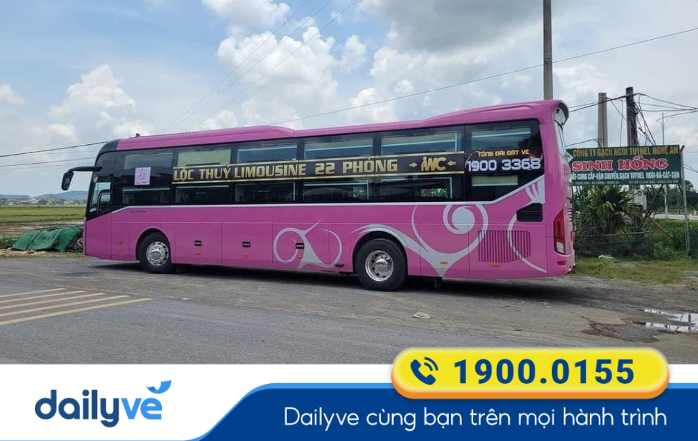 Nhà xe Lộc Thủy Limousine tuyến Pleiku Gia Lai đi Sài Gòn