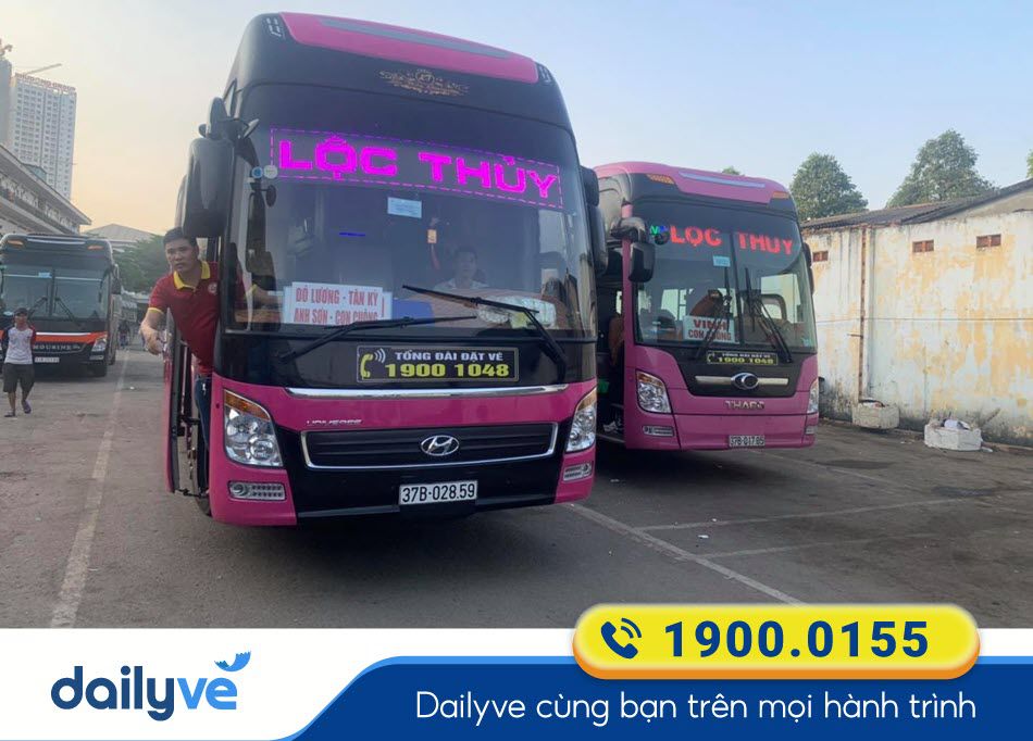 Nhà xe Lộc Thủy Nghệ An đi Bình Phước