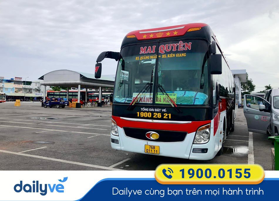 Nhà xe Mai Quyên Quảng Ngãi - Kiên Giang