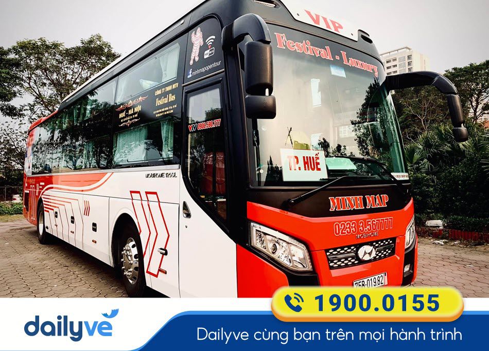 Nhà xe Minh Mập Hà Nội đi Huế