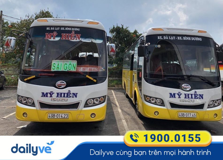 Nhà xe Mỹ Hiền Bình Dương đi Đà Lạt