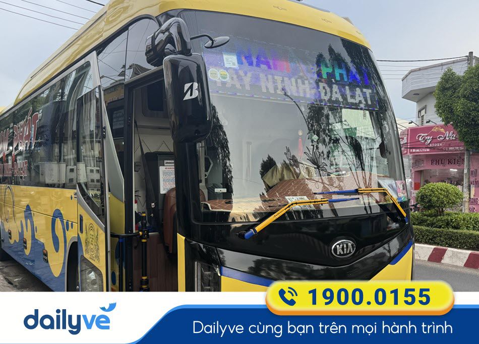Nhà xe Nam Phát Đà Lạt đi Tây Ninh
