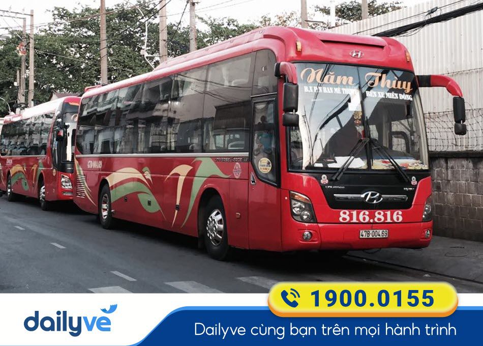 Nhà xe Năm Thùy Sài Gòn - Đắk Lắk