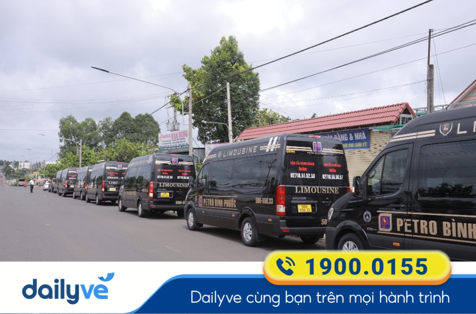 Nhà xe Petro Bình Phước tuyến Sài Gòn đi Bình Phước