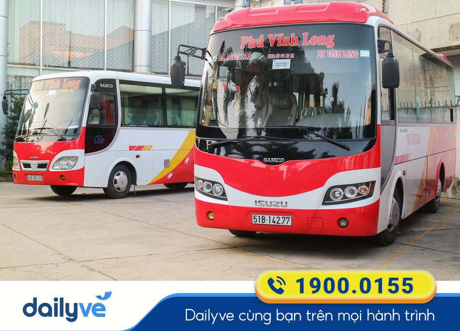 Nhà xe Phú Vĩnh Long Sài Gòn đi Vĩnh Long uy tín