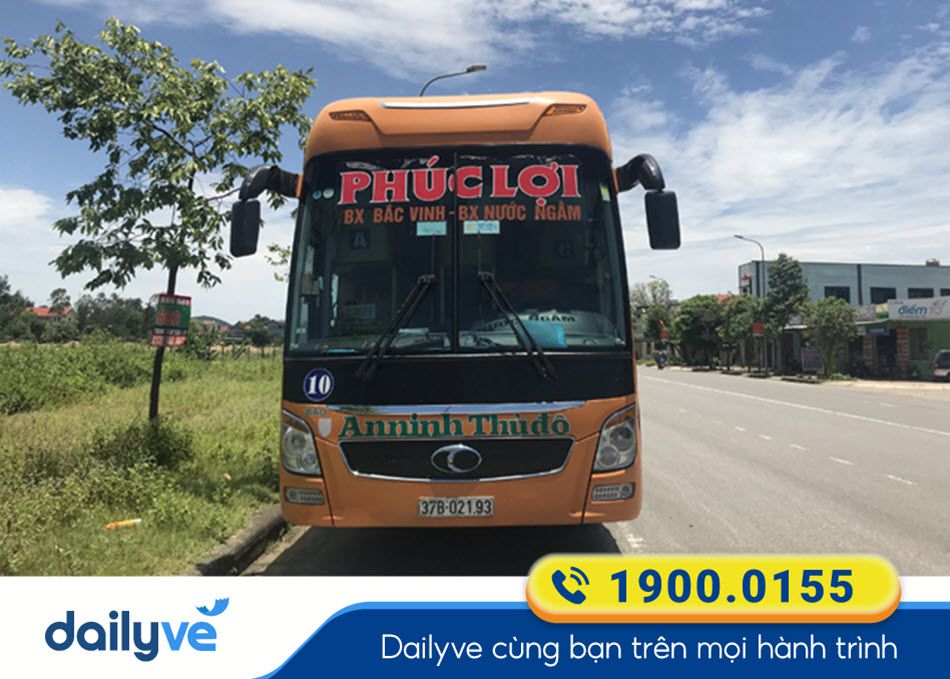Nhà xe Phúc Lợi Nghệ An đi Hà Nội